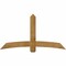 Ekena Millwork Bellingham Rough Sawn Timber Gable Bracket, Western Red Cedar, 72"W x 39"H x 6"D x 6"F, 13/12 Pitch GBW072X39X0606BEL00RWR - alternate 1